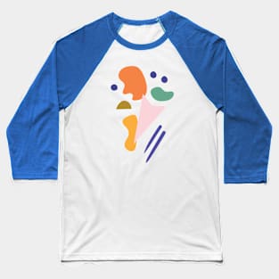 Abstract palette Baseball T-Shirt